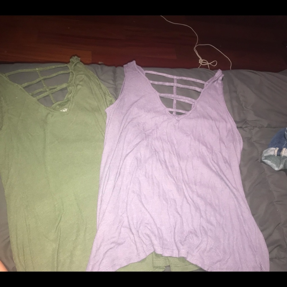 Two tank tops